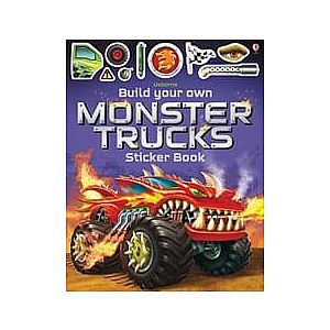 Build Your Own Monster Trucks Sticker Books