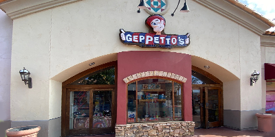 storefront for Geppetto's - Carlsbad, The Forum - click for google map page